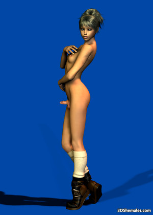 3dshemales 3dshemales Model Exploring Toon Dickgirl Sexmodel