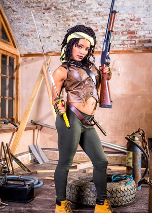 Digitalplayground Kiki Minaj Exxxtra The Walking Dead Theme