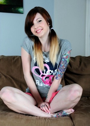 Tattooed Teen Babe