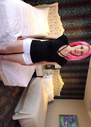 Netgirl Anika Kittens Feas Pink Hair Strapons